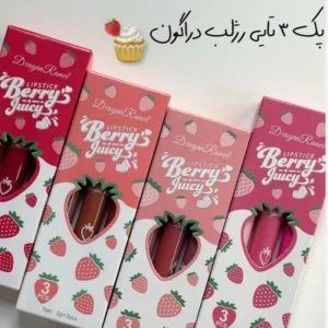 رژلب مدادی توتفرنگی دراگون DRAGON