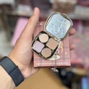 پالت سایه چشم چهار رنگ تدی آویز دار
